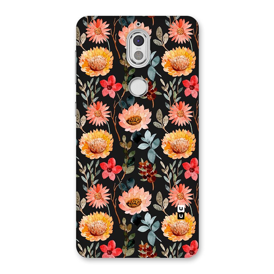 Florals Wonderful Pattern Back Case for Nokia 7