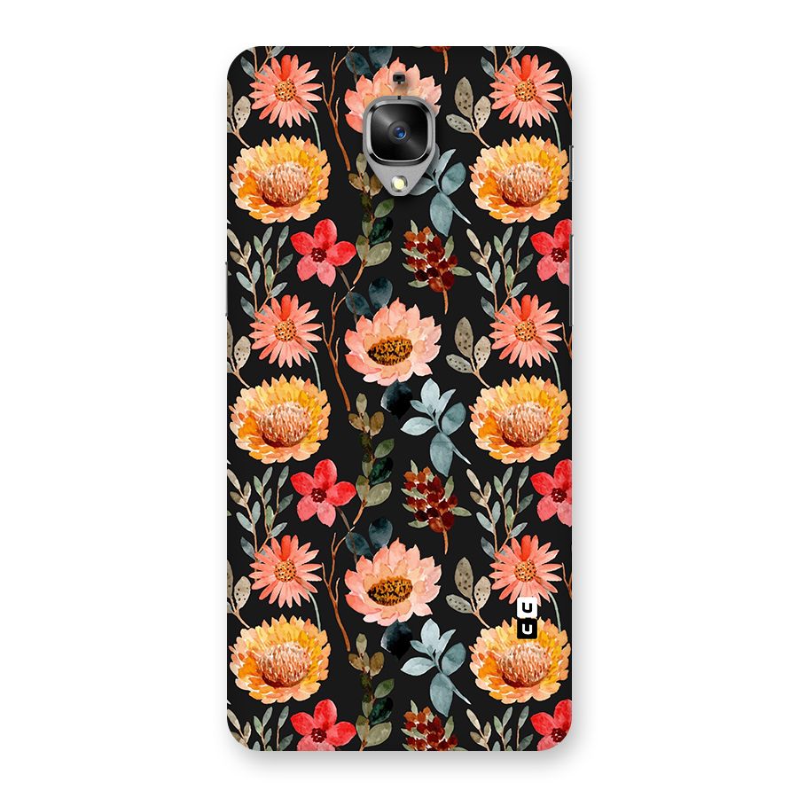 Florals Wonderful Pattern Back Case for OnePlus 3