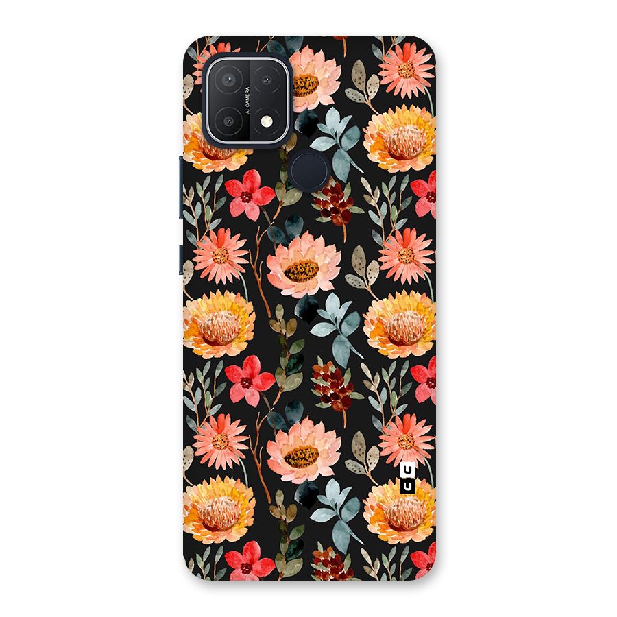 Florals Wonderful Pattern Back Case for Oppo A15