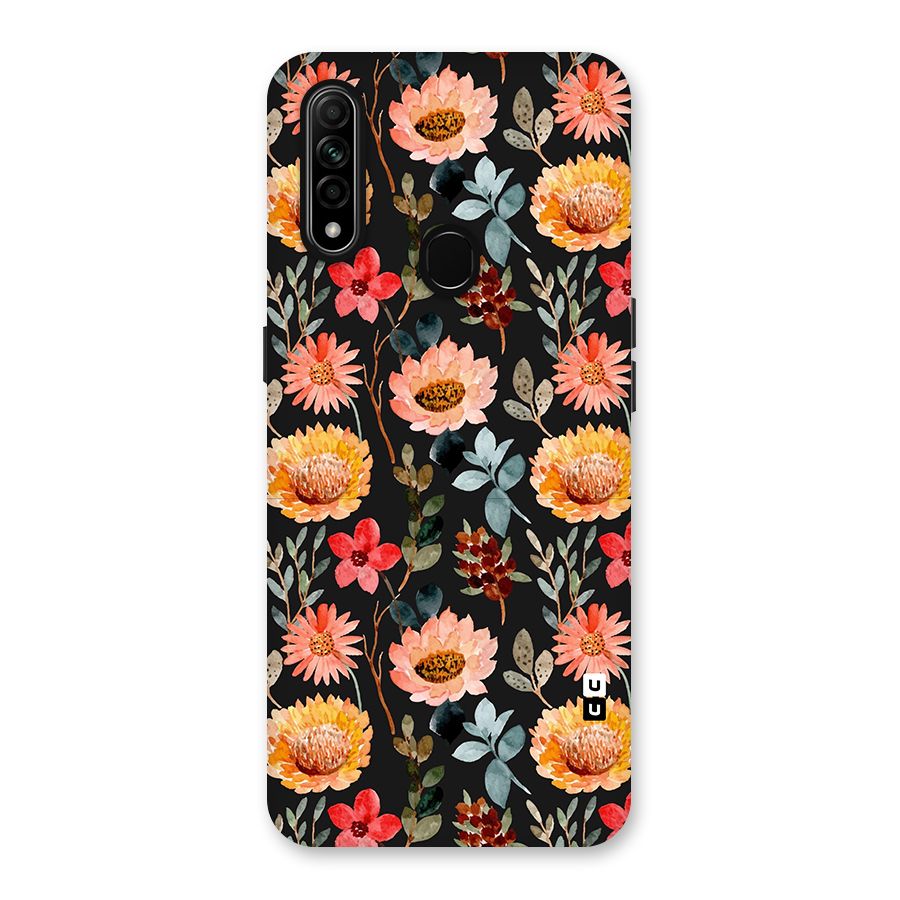 Florals Wonderful Pattern Back Case for Oppo A31