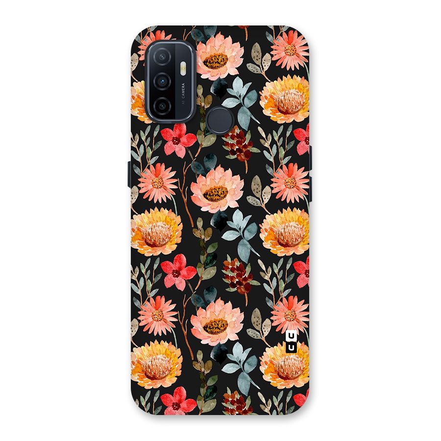 Florals Wonderful Pattern Back Case for Oppo A32