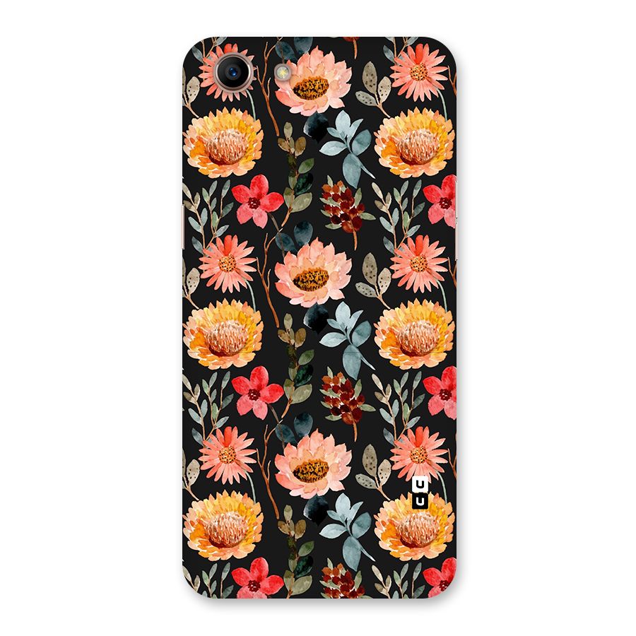 Florals Wonderful Pattern Back Case for Oppo A83 (2018)