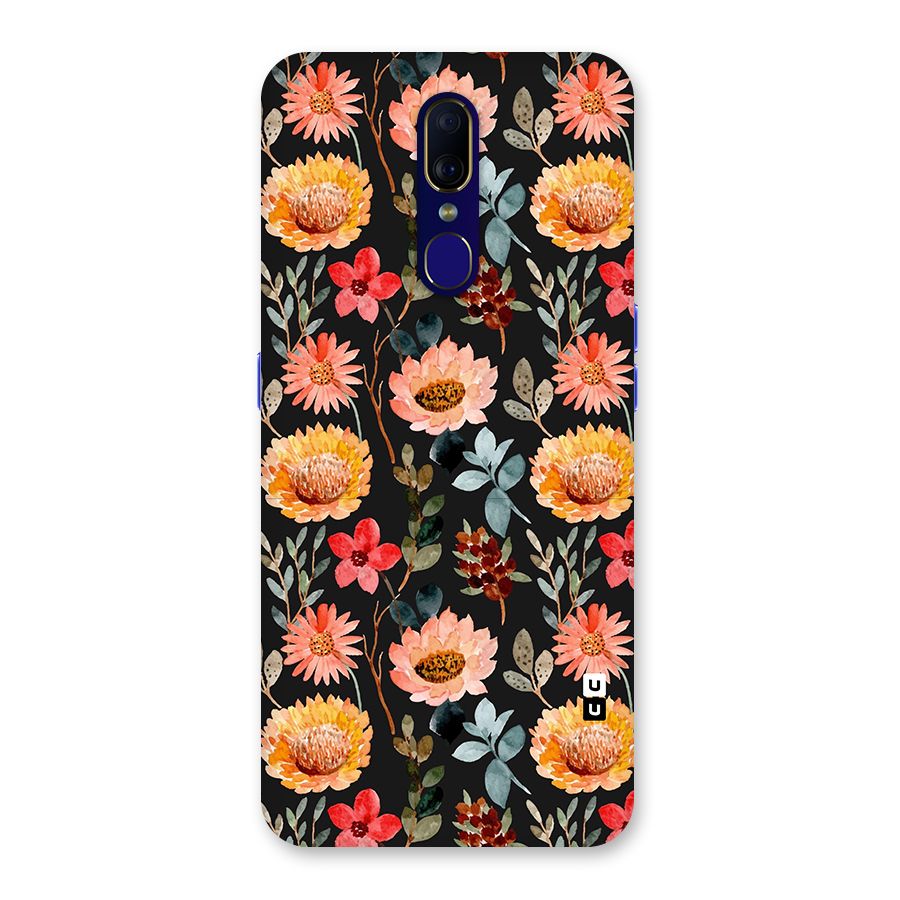 Florals Wonderful Pattern Back Case for Oppo A9