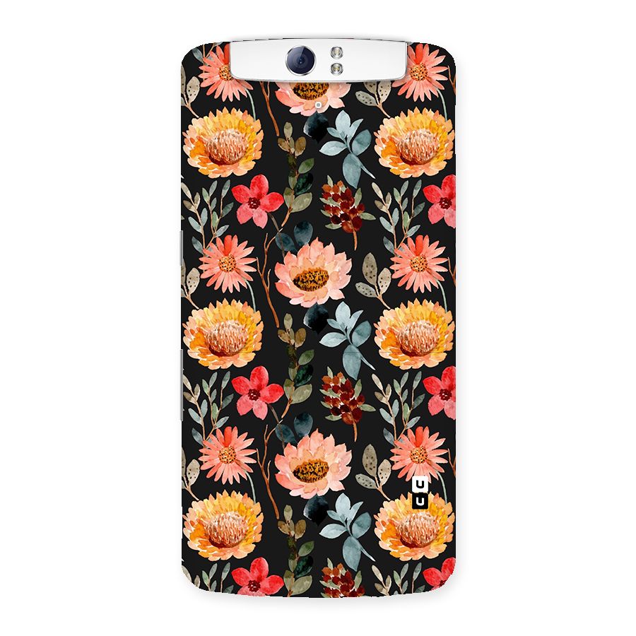 Florals Wonderful Pattern Back Case for Oppo N1