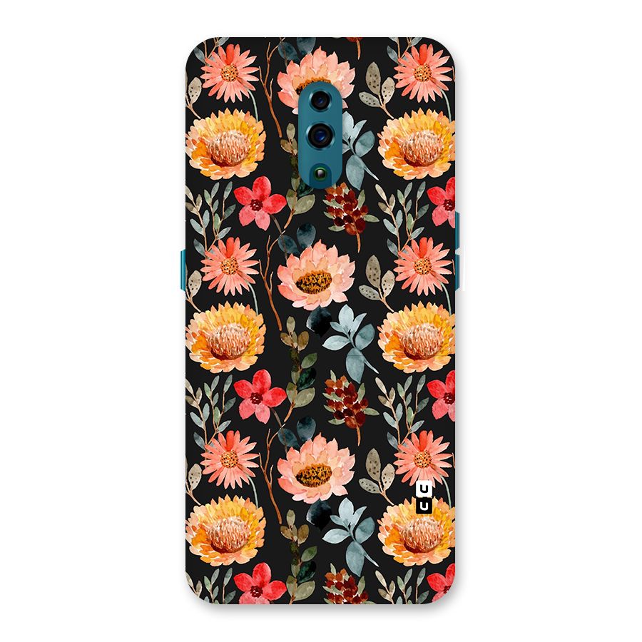 Florals Wonderful Pattern Back Case for Oppo Reno