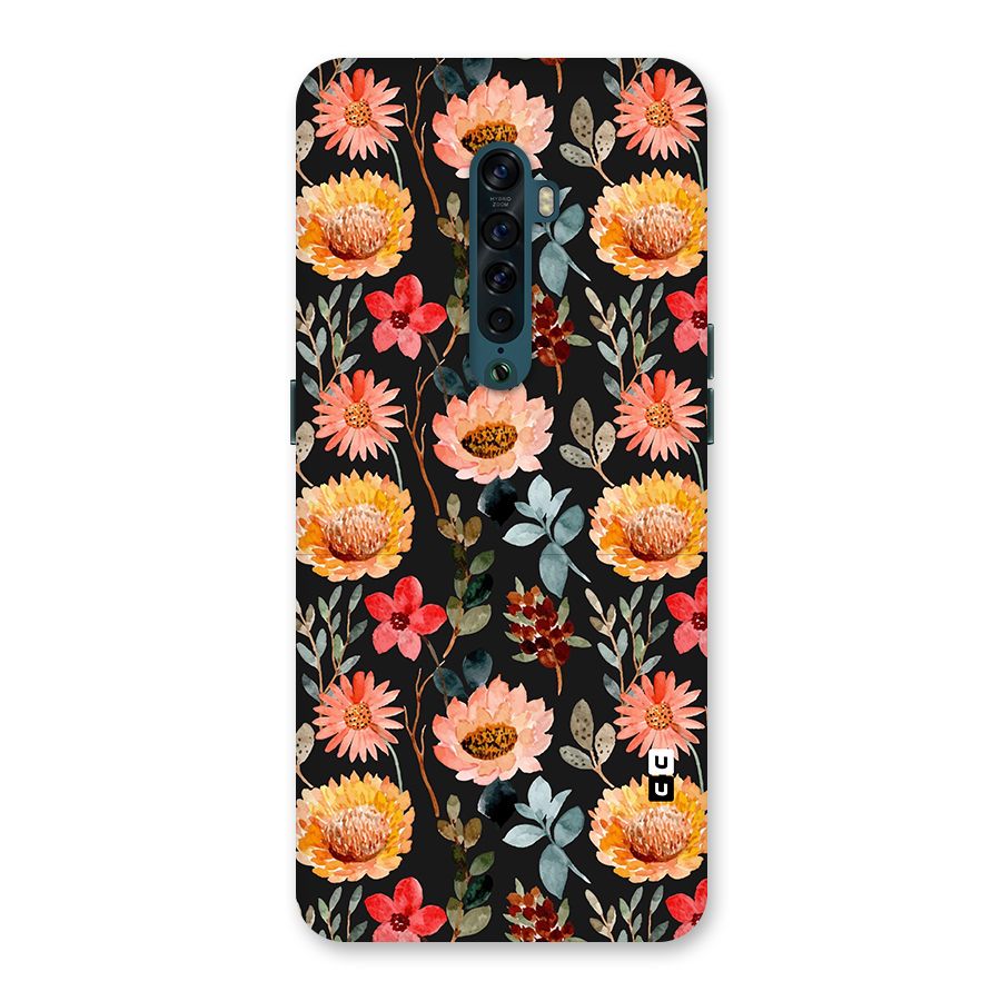 Florals Wonderful Pattern Back Case for Oppo Reno2