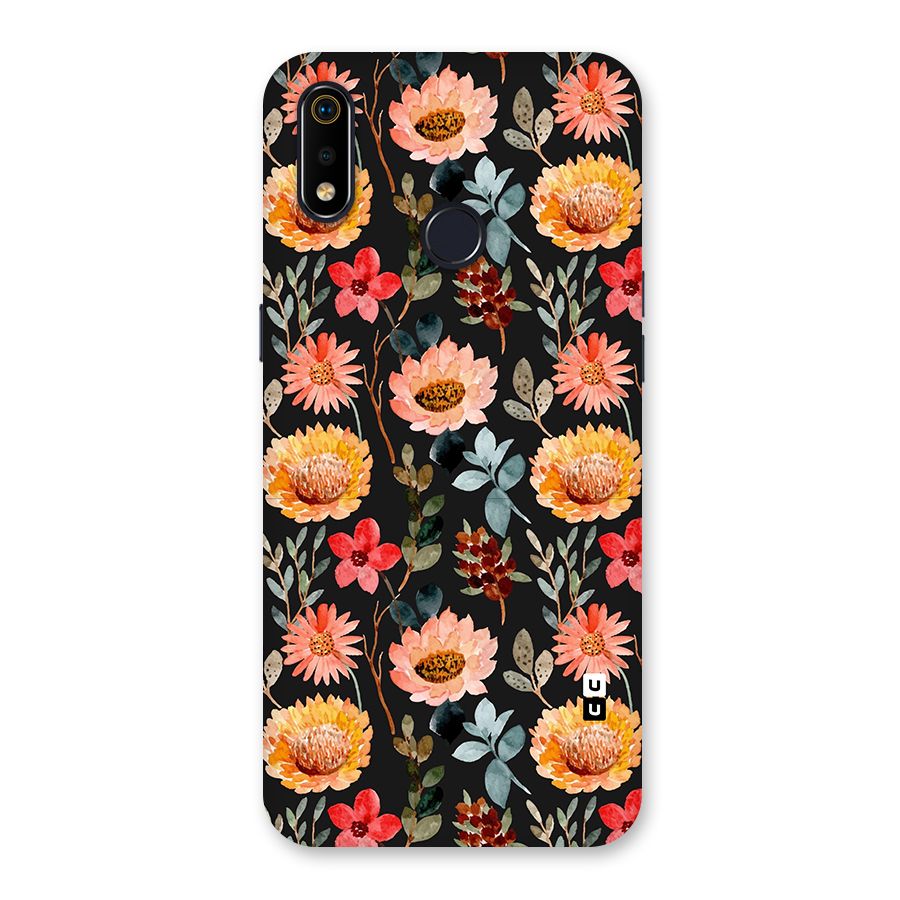 Florals Wonderful Pattern Back Case for Realme 3i