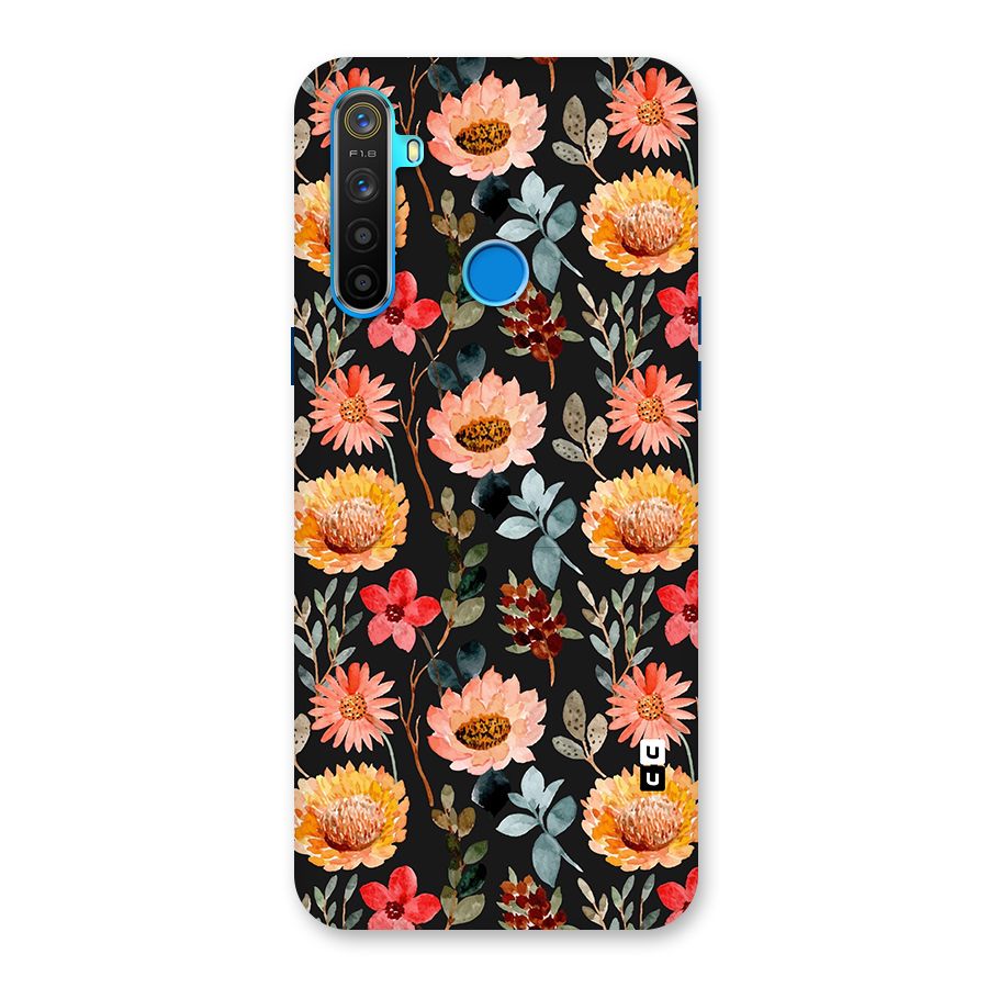 Florals Wonderful Pattern Back Case for Realme 5