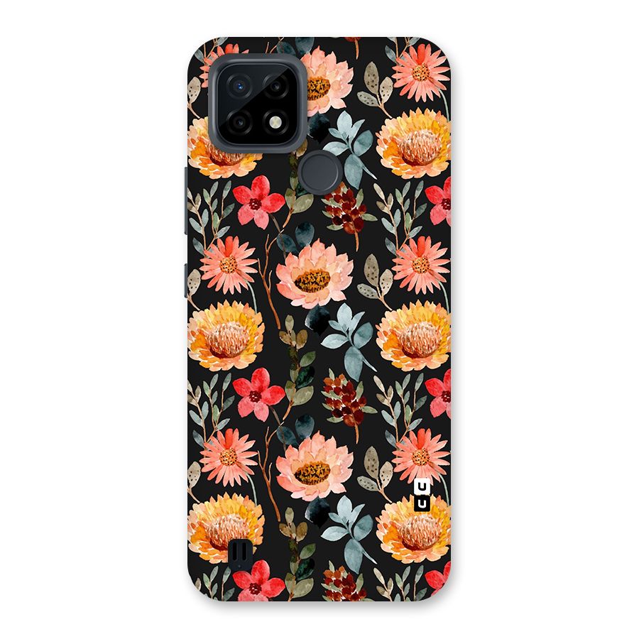 Florals Wonderful Pattern Back Case for Realme C21