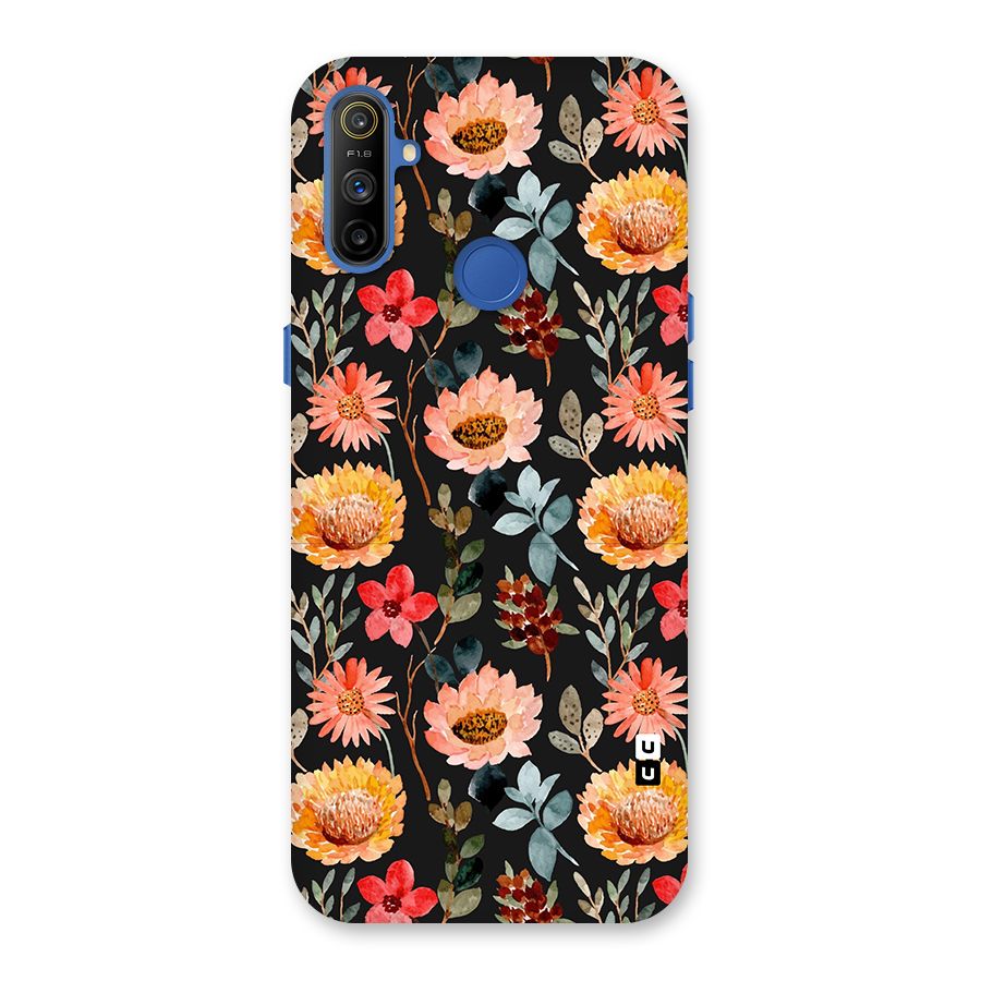 Florals Wonderful Pattern Back Case for Realme Narzo 10A