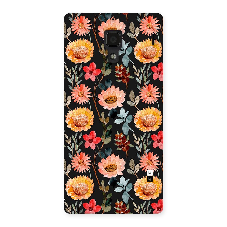 Florals Wonderful Pattern Back Case for Redmi 1S