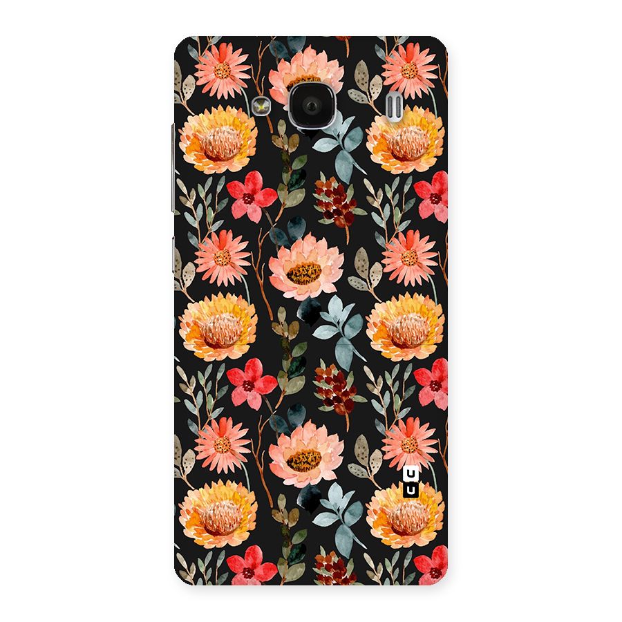 Florals Wonderful Pattern Back Case for Redmi 2