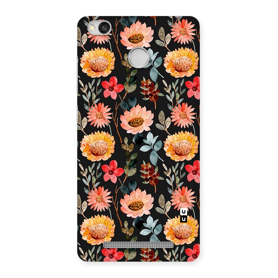 Florals Wonderful Pattern Back Case for Redmi 3S Prime