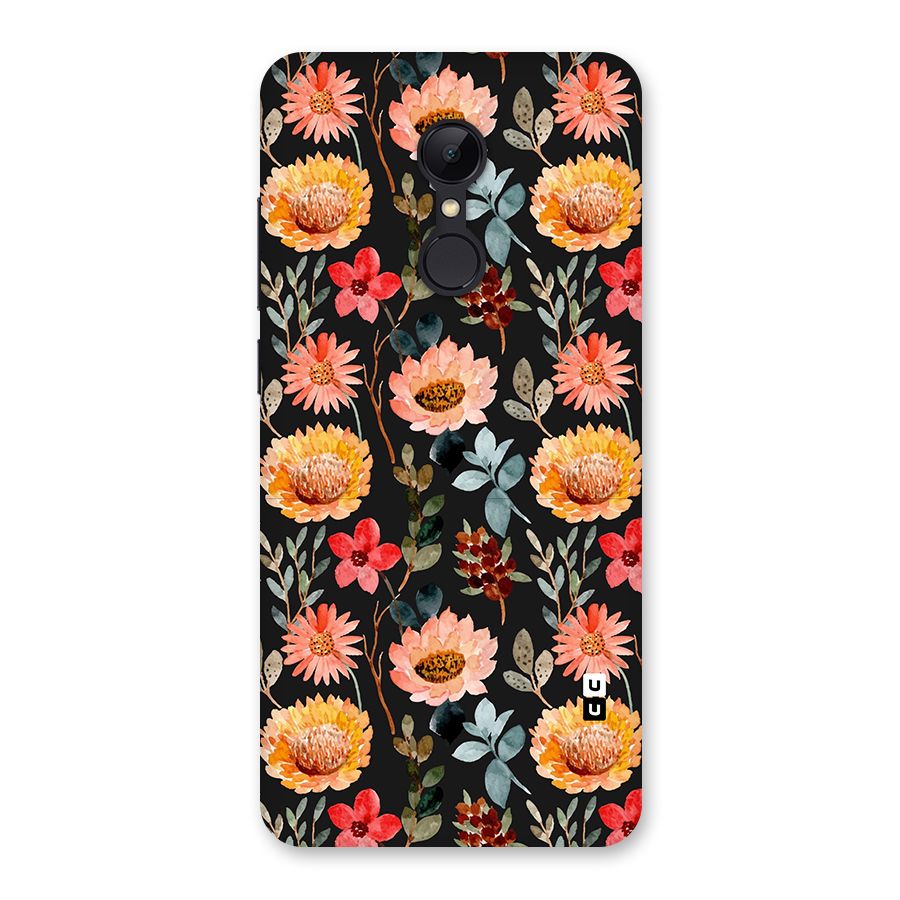Florals Wonderful Pattern Back Case for Redmi 5