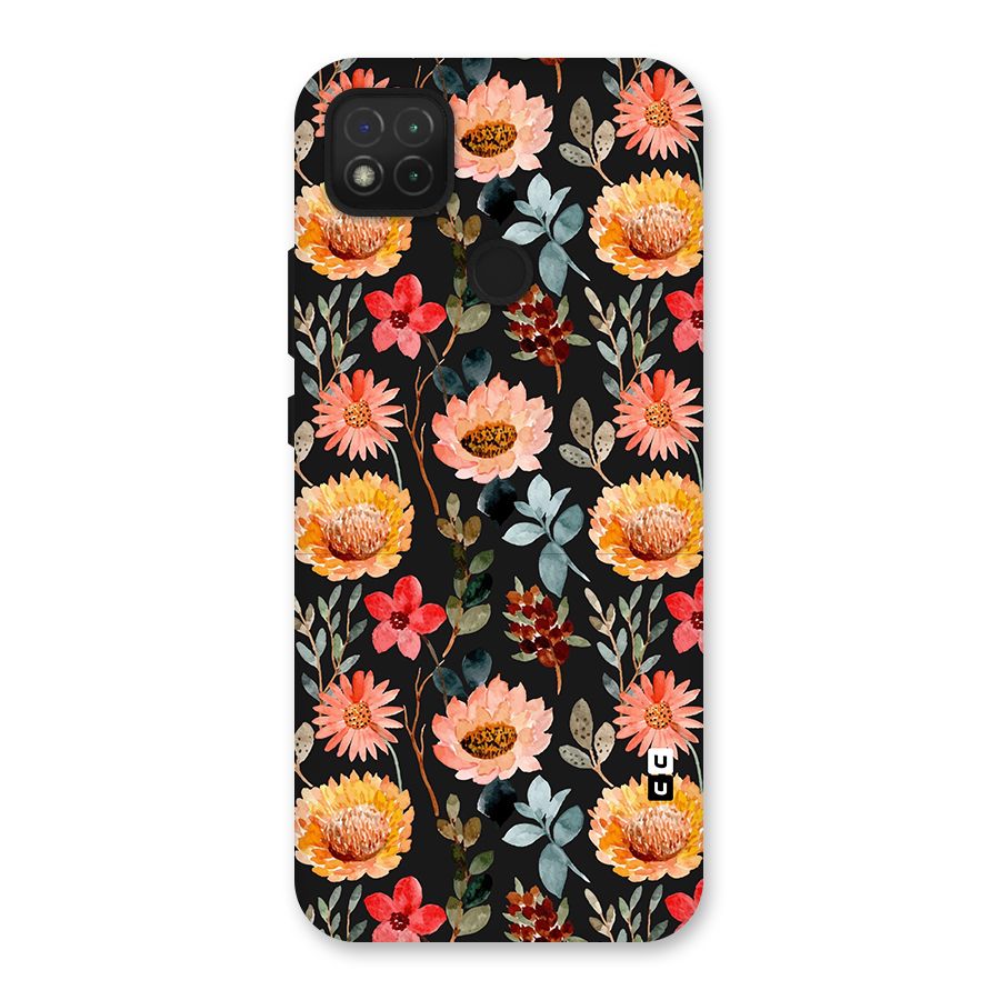 Florals Wonderful Pattern Back Case for Redmi 9