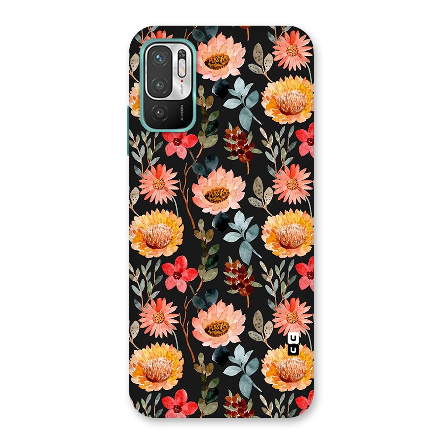 Florals Wonderful Pattern Back Case for Redmi Note 10T 5G