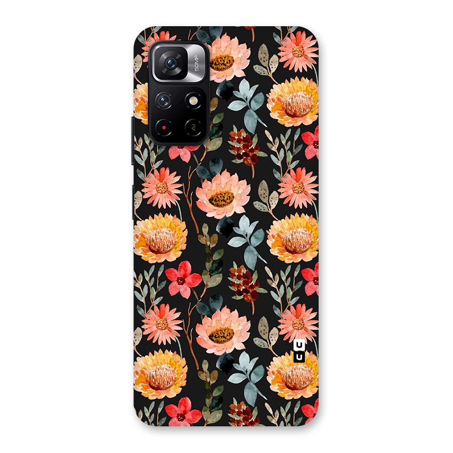 Florals Wonderful Pattern Back Case for Redmi Note 11T 5G