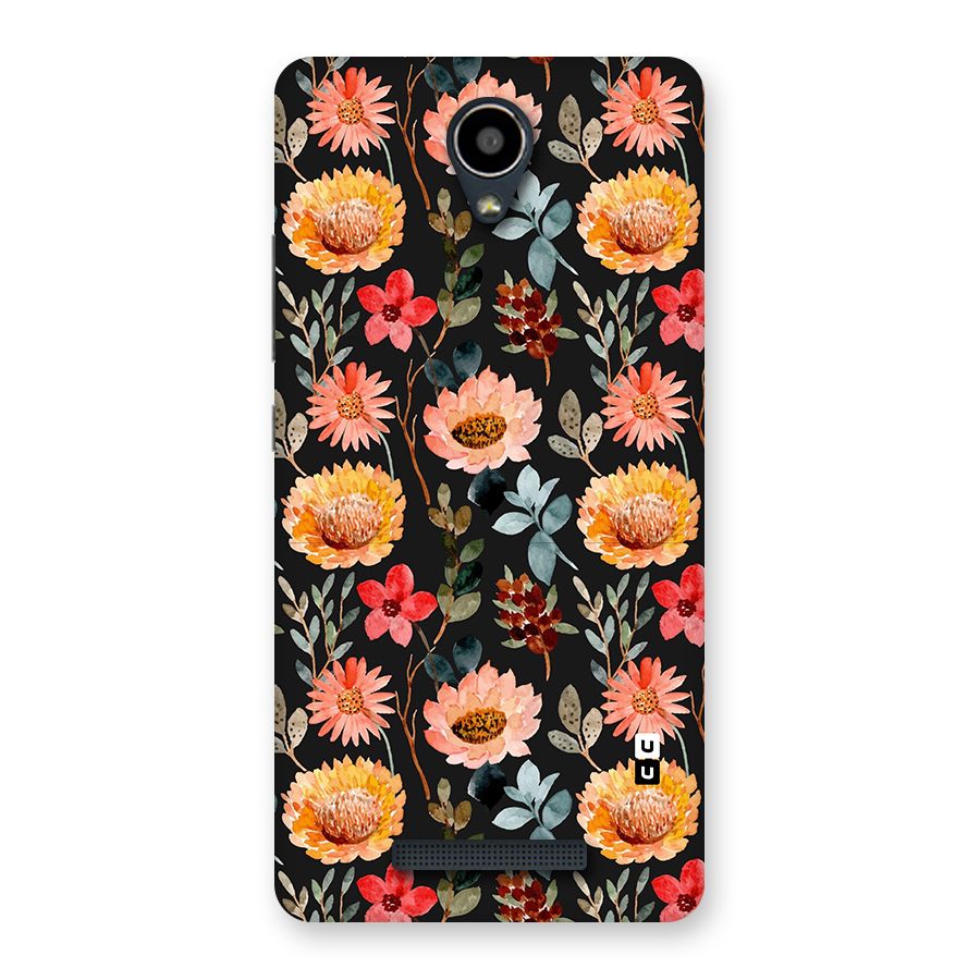 Florals Wonderful Pattern Back Case for Redmi Note 2