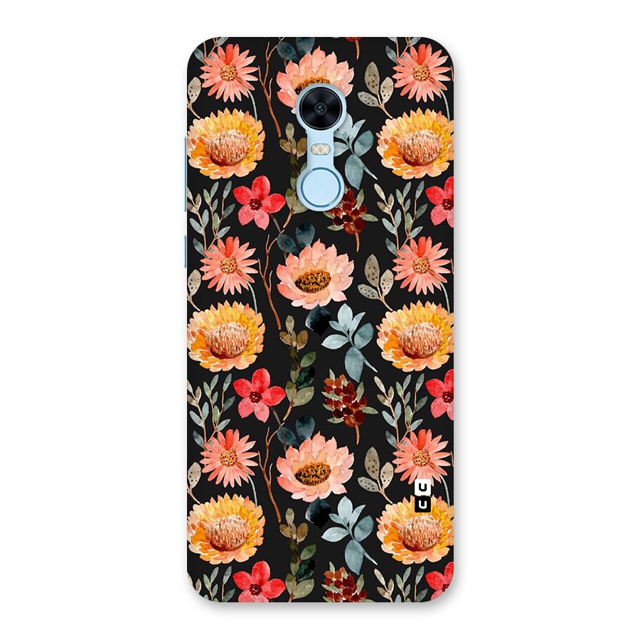 Florals Wonderful Pattern Back Case for Redmi Note 5