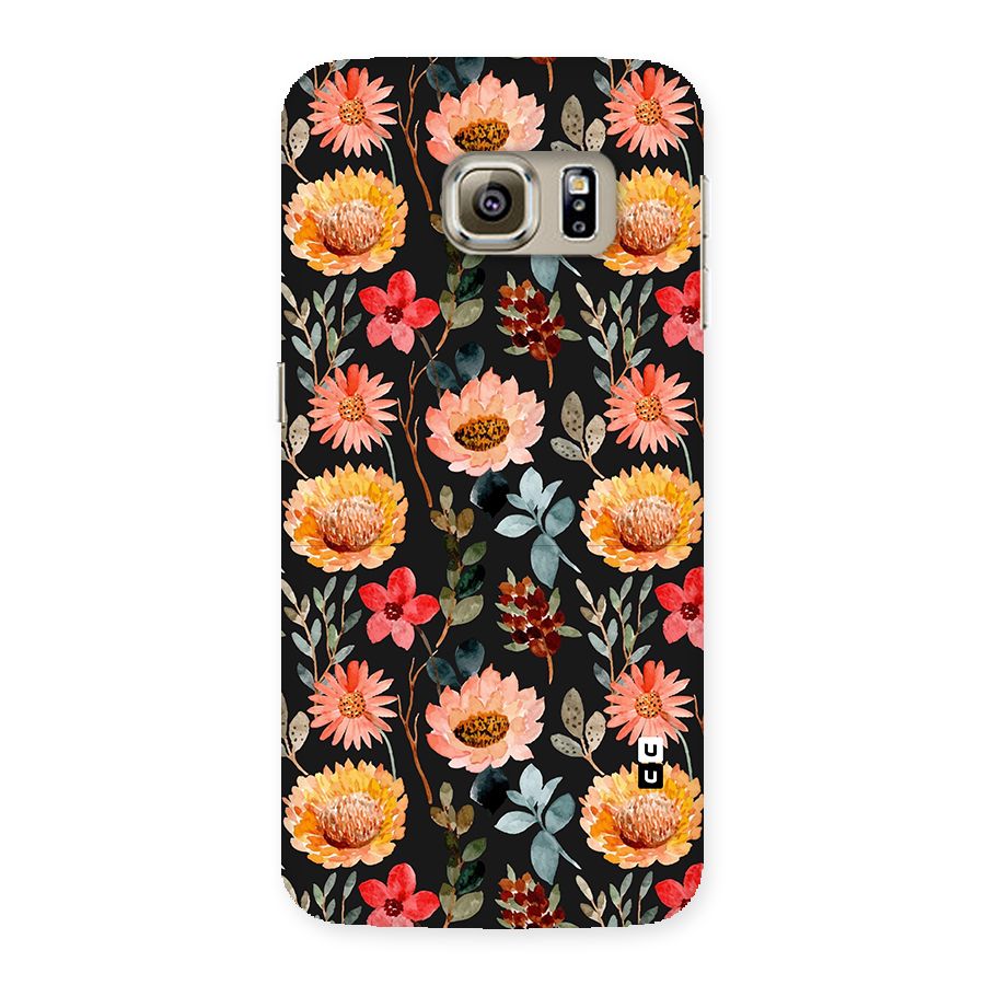 Florals Wonderful Pattern Back Case for Samsung Galaxy S6 Edge