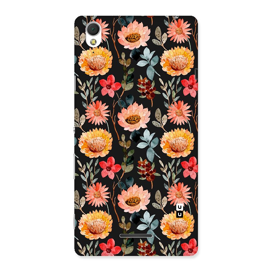 Florals Wonderful Pattern Back Case for Sony Xperia T3