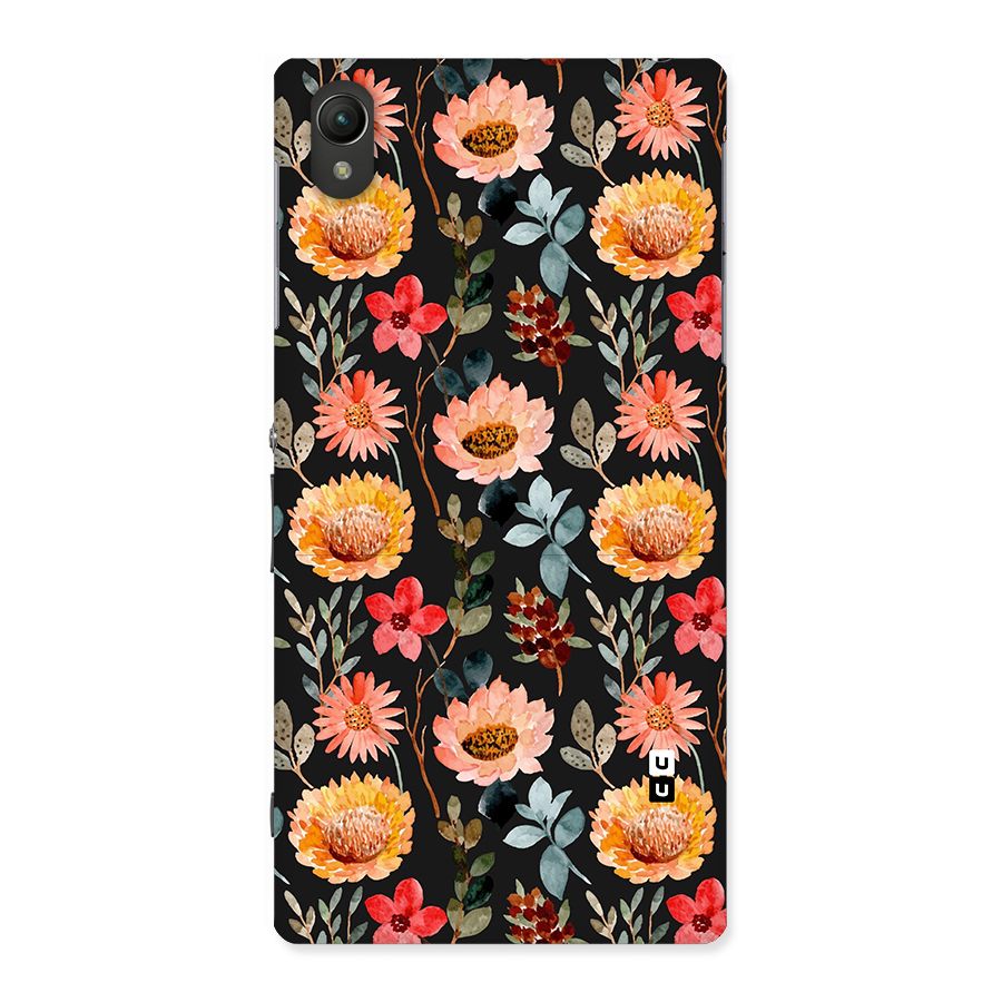 Florals Wonderful Pattern Back Case for Sony Xperia Z1