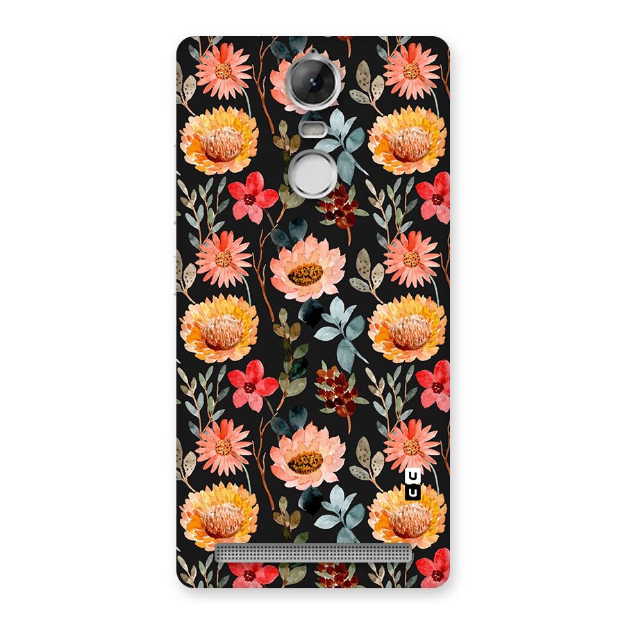 Florals Wonderful Pattern Back Case for Vibe K5 Note