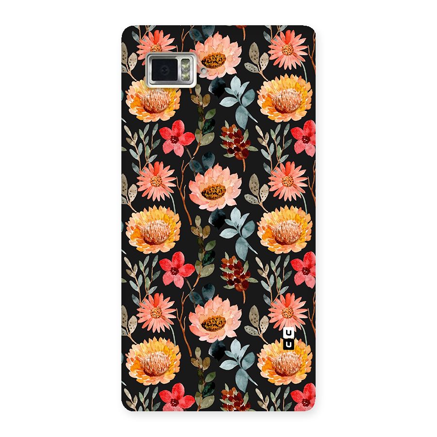 Florals Wonderful Pattern Back Case for Vibe Z2 Pro K920