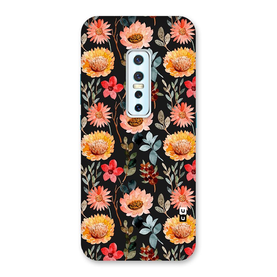 Florals Wonderful Pattern Back Case for Vivo V17 Pro