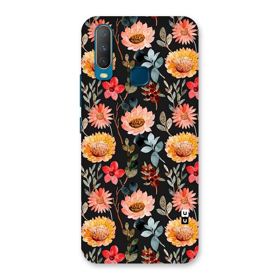 Florals Wonderful Pattern Back Case for Vivo Y11