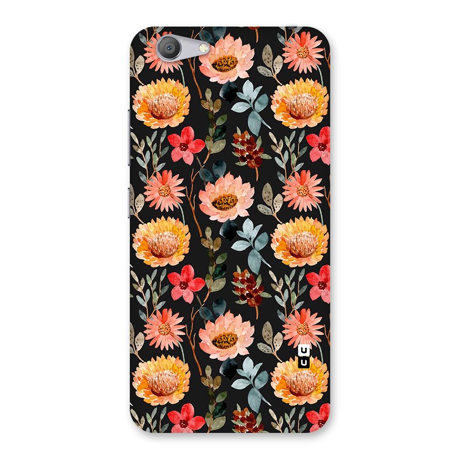 Florals Wonderful Pattern Back Case for Vivo Y53