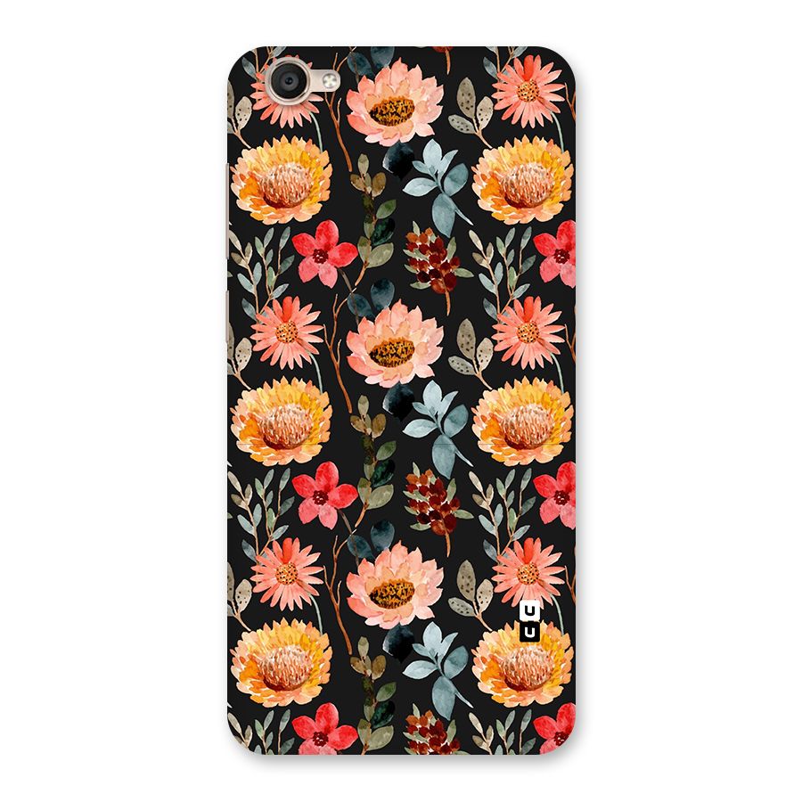 Florals Wonderful Pattern Back Case for Vivo Y55