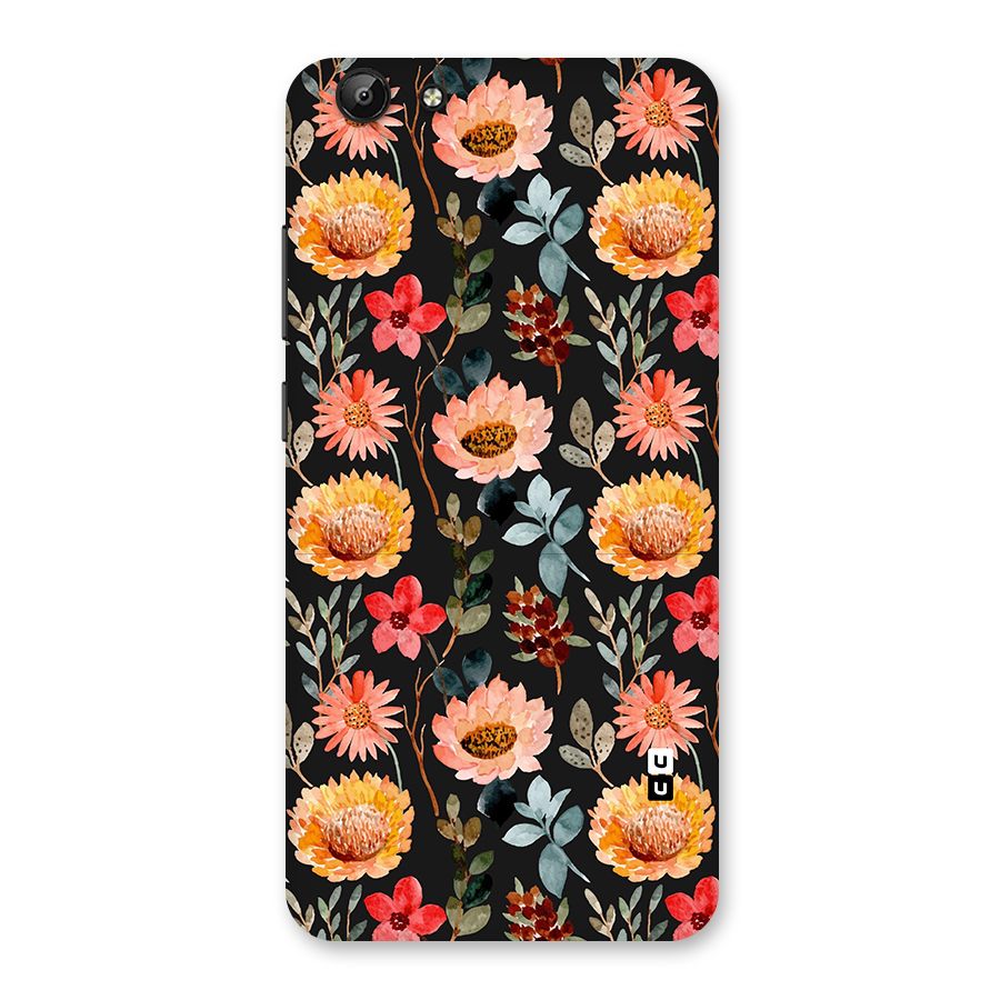 Florals Wonderful Pattern Back Case for Vivo Y69