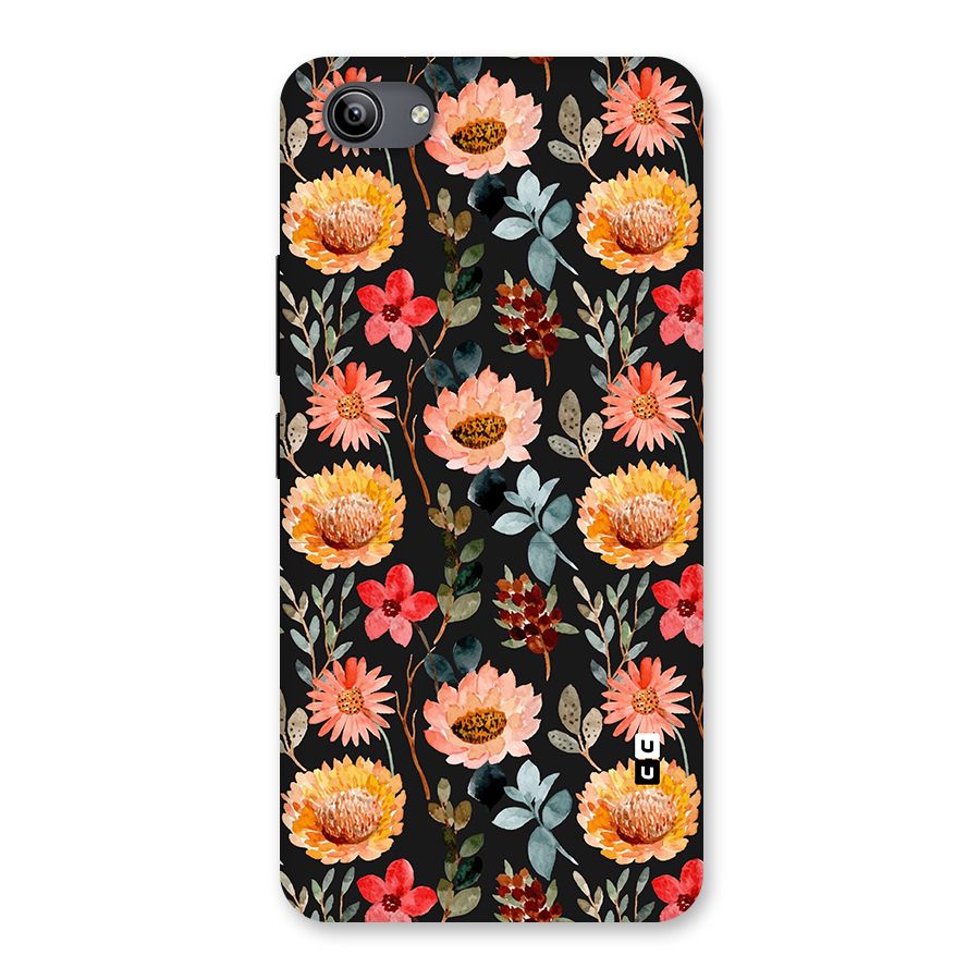 Florals Wonderful Pattern Back Case for Vivo Y81i