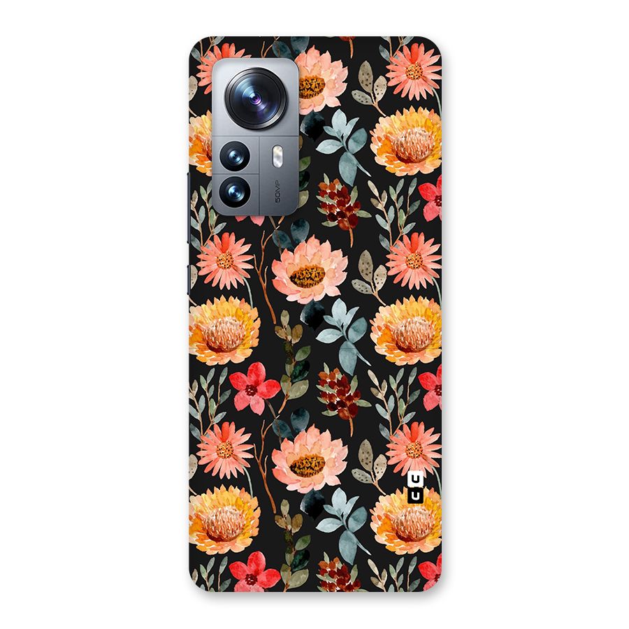 Florals Wonderful Pattern Back Case for Xiaomi 12 Pro