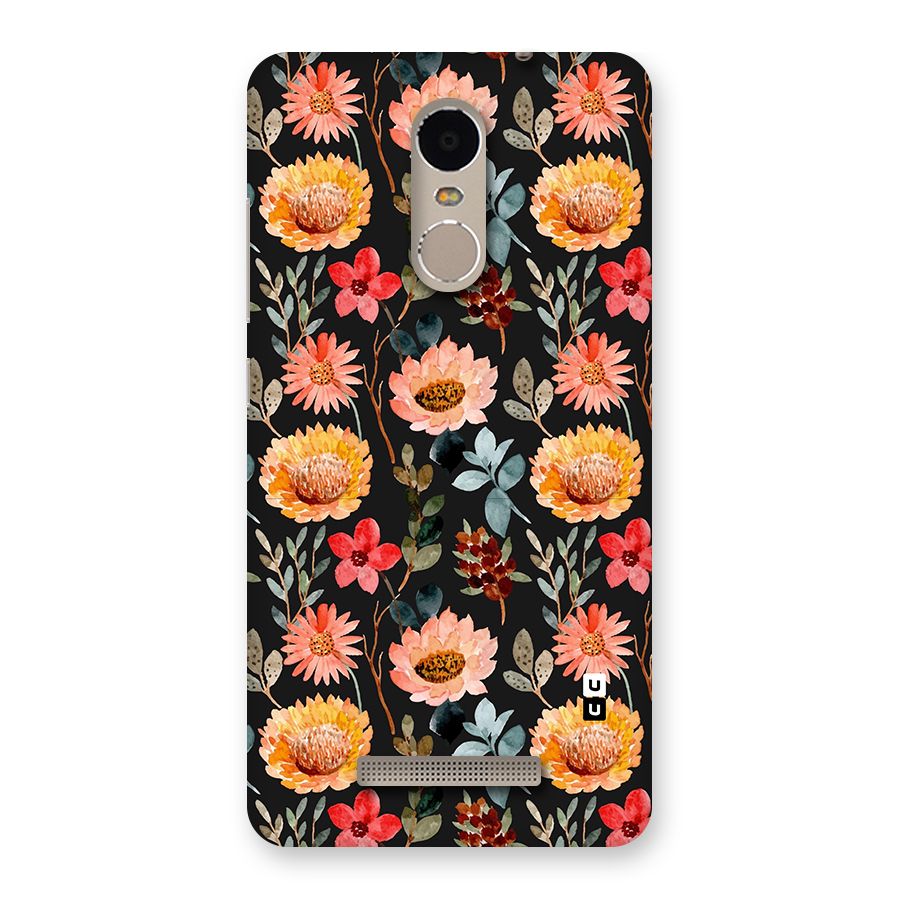 Florals Wonderful Pattern Back Case for Xiaomi Redmi Note 3