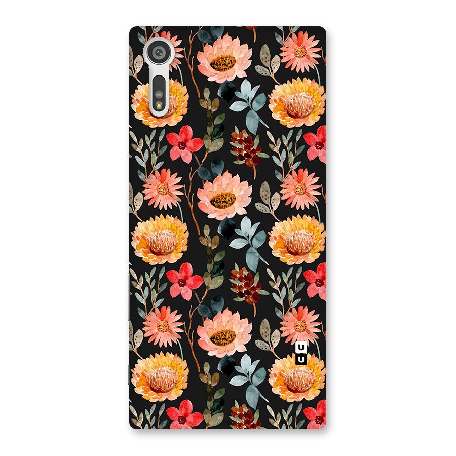 Florals Wonderful Pattern Back Case for Xperia XZ