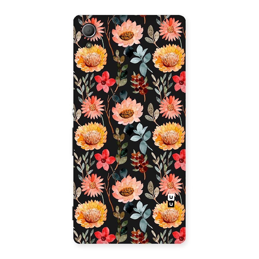 Florals Wonderful Pattern Back Case for Xperia Z3 Plus