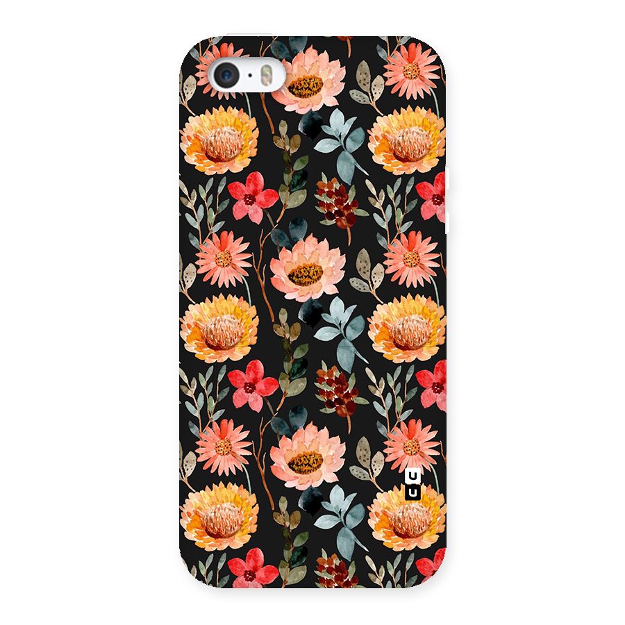 Florals Wonderful Pattern Back Case for iPhone SE
