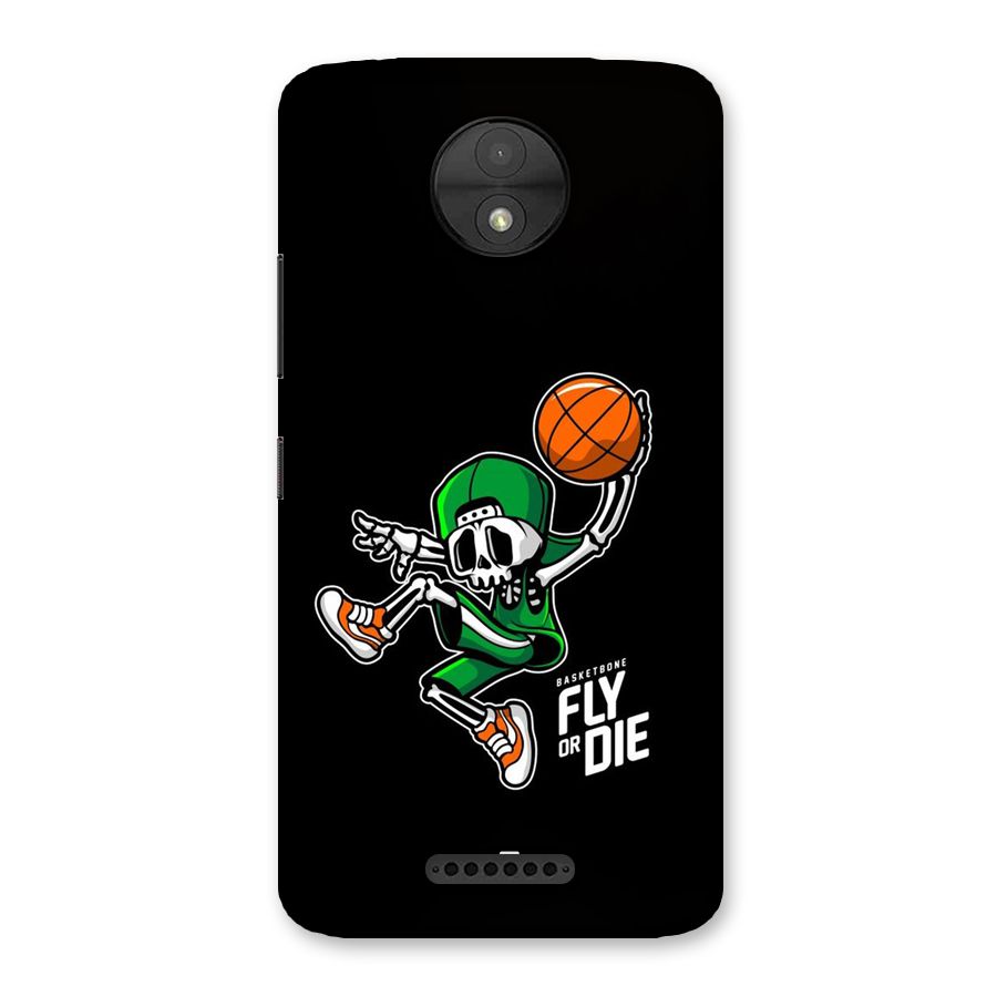Fly Or Die Back Case for Moto C