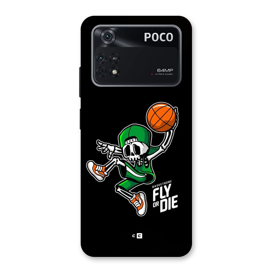 Fly Or Die Back Case for Poco M4 Pro 4G