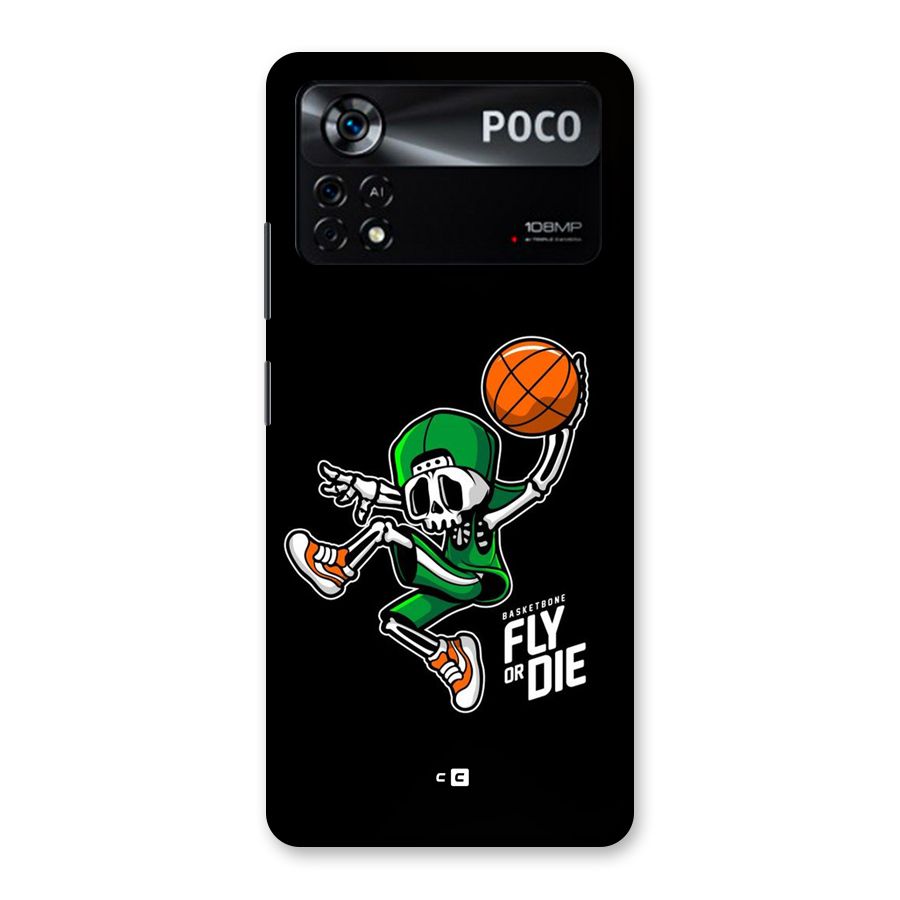 Fly Or Die Back Case for Poco X4 Pro 5G