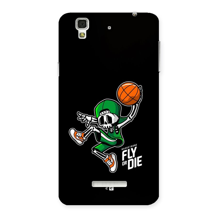 Fly Or Die Back Case for Yureka