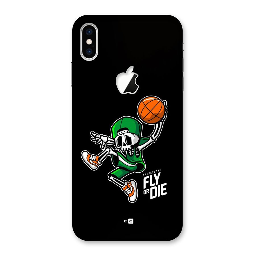 Fly Or Die Back Case for iPhone XS Max Apple Cut