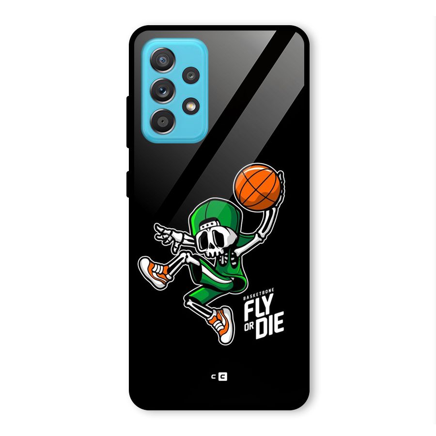 Fly Or Die Glass Back Case for Galaxy A52s 5G