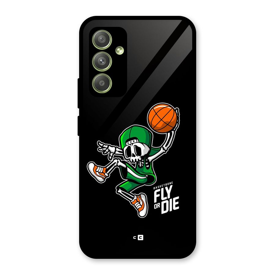 Fly Or Die Glass Back Case for Galaxy A54