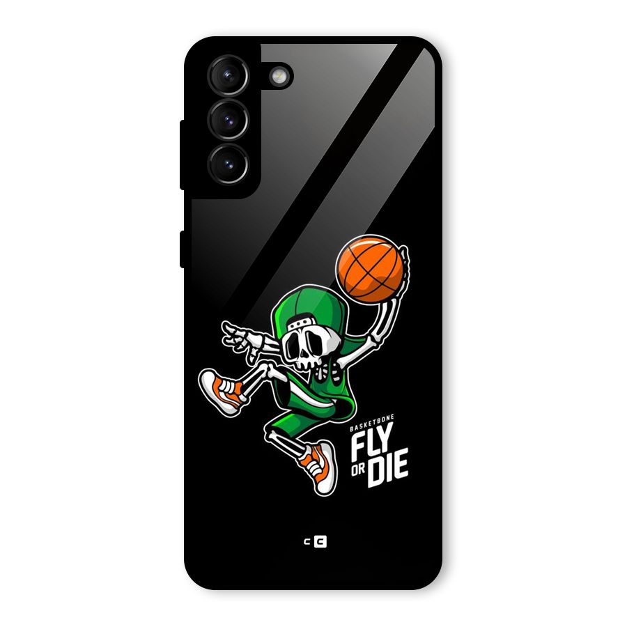 Fly Or Die Glass Back Case for Galaxy S21 Plus