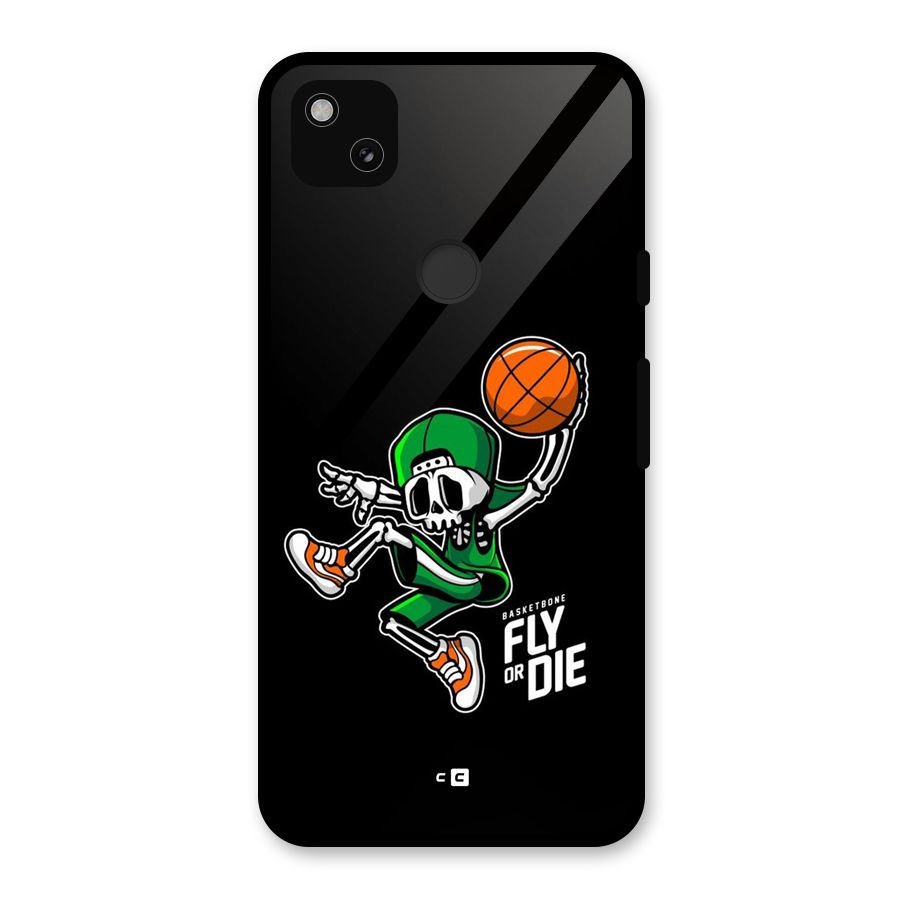 Fly Or Die Glass Back Case for Google Pixel 4a