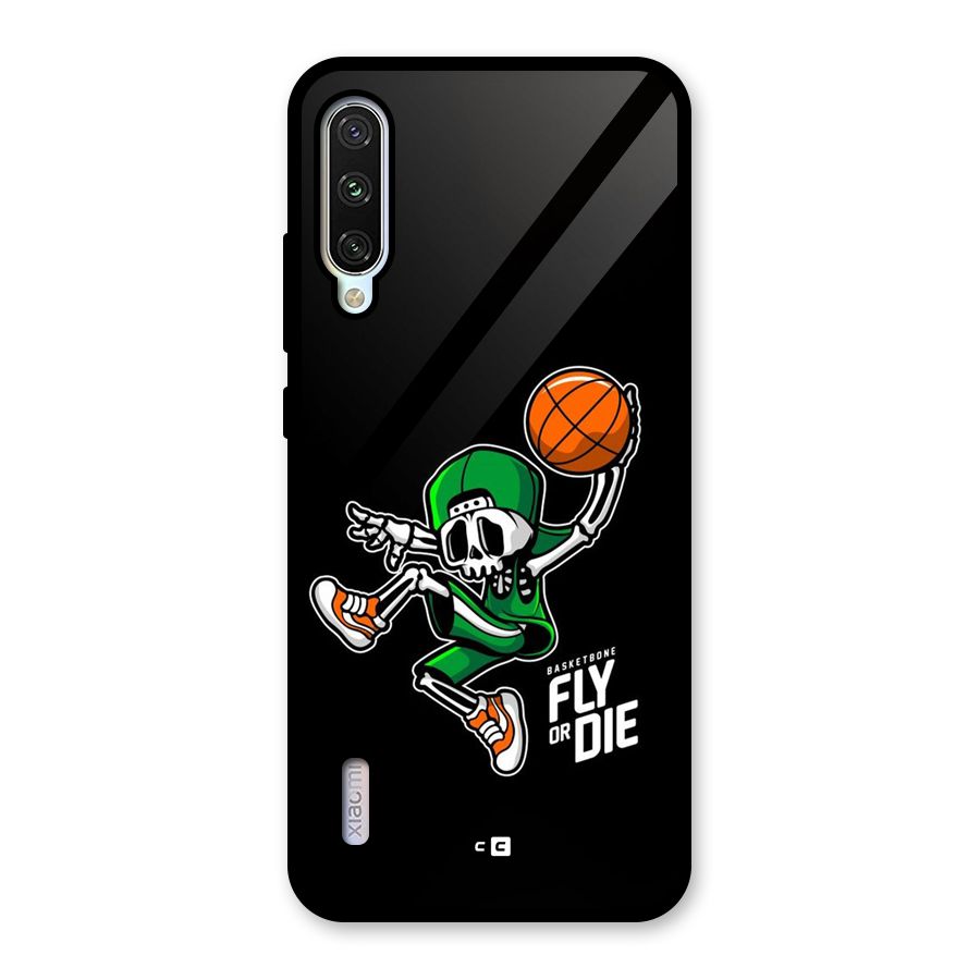 Fly Or Die Glass Back Case for Mi A3