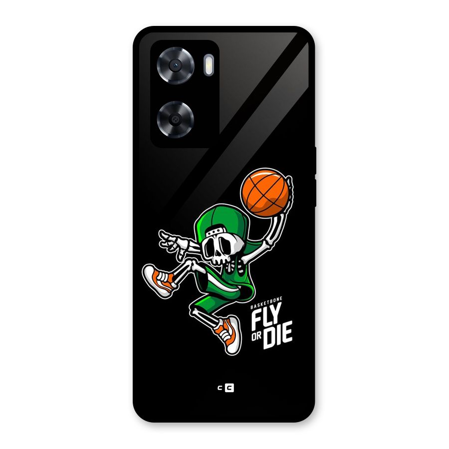 Fly Or Die Glass Back Case for Oppo A57 2022